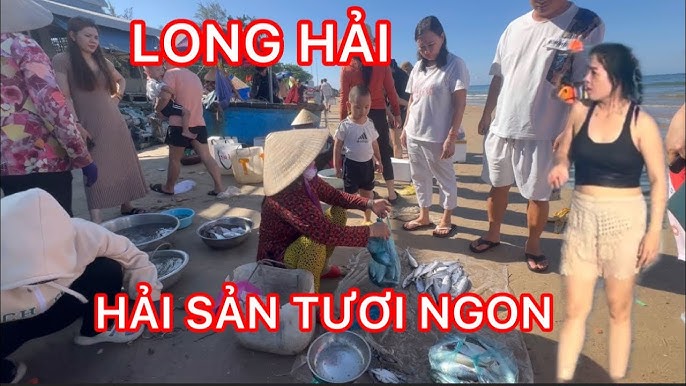 Hải sản tươi ngon Long Hải