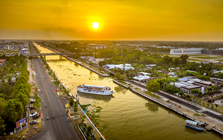 cảnh đẹp hậu giang