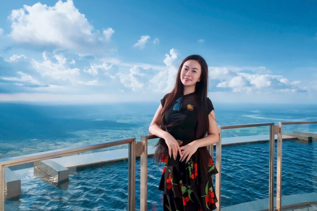 phong cảnh dẹp núi bà